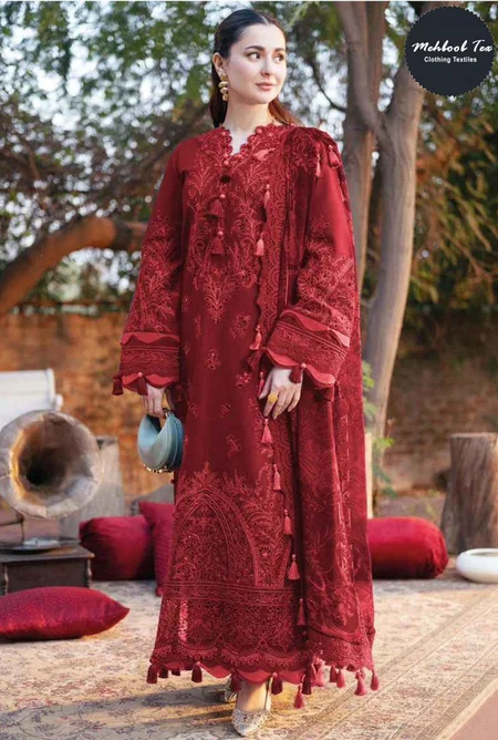 Mehboob Tex 1914 Cambric Cotton Pakistani Salwar Suits Suppliers In India